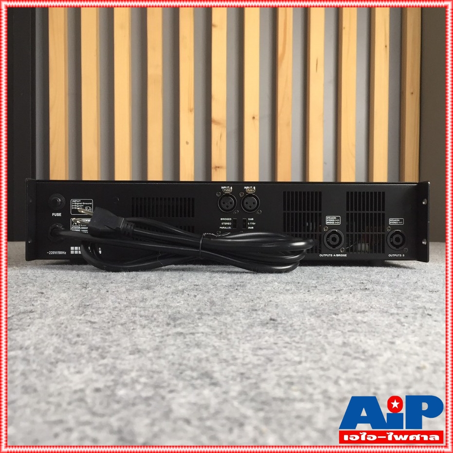 NTS DT-2800 POWERAMP เพาเวอร์แอมป์ เป็นพาวเวอร์ที่มี 2 ช่อง ขนาดความสูง 2U เป็นเครื่องขยายเสียง รูปแบบ CLASS D DT 2800 DT2800 เอไอ-ไพศาล