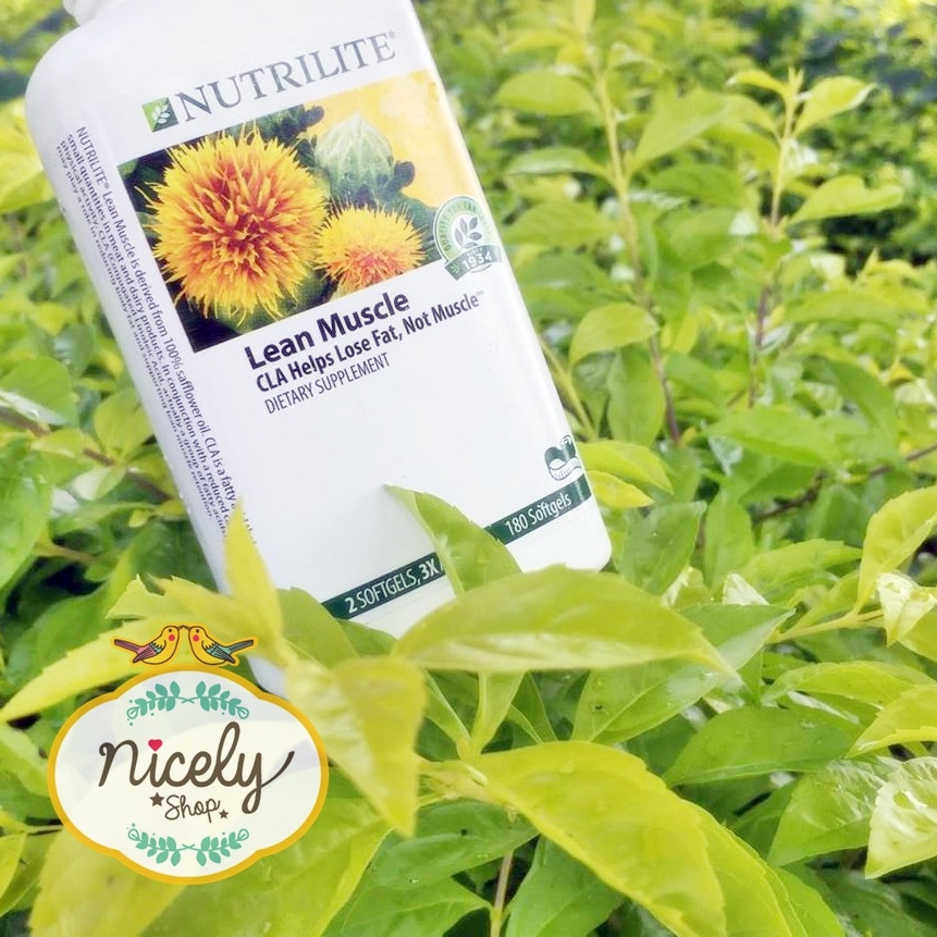 ซีแอลเอ NUTRILITE Lean Muscle (CLA)ประกอบด้วย CLA 500mgผลิตจากดอกคำฝอย