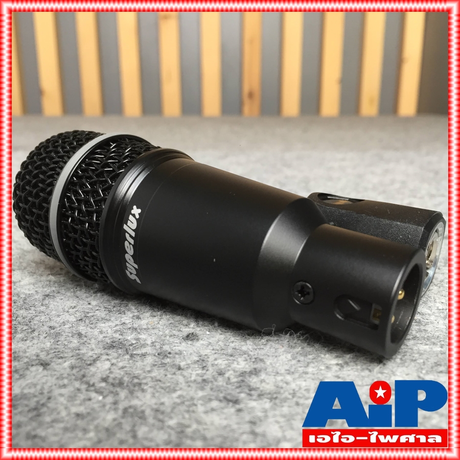 SUPERLUX PRA228A ไมค์ทอม ไมค์เครื่องดนตรี PRA 228 A ไมค์กลอง PRA-228A ไมค์สาย tom-tom microphone instruments