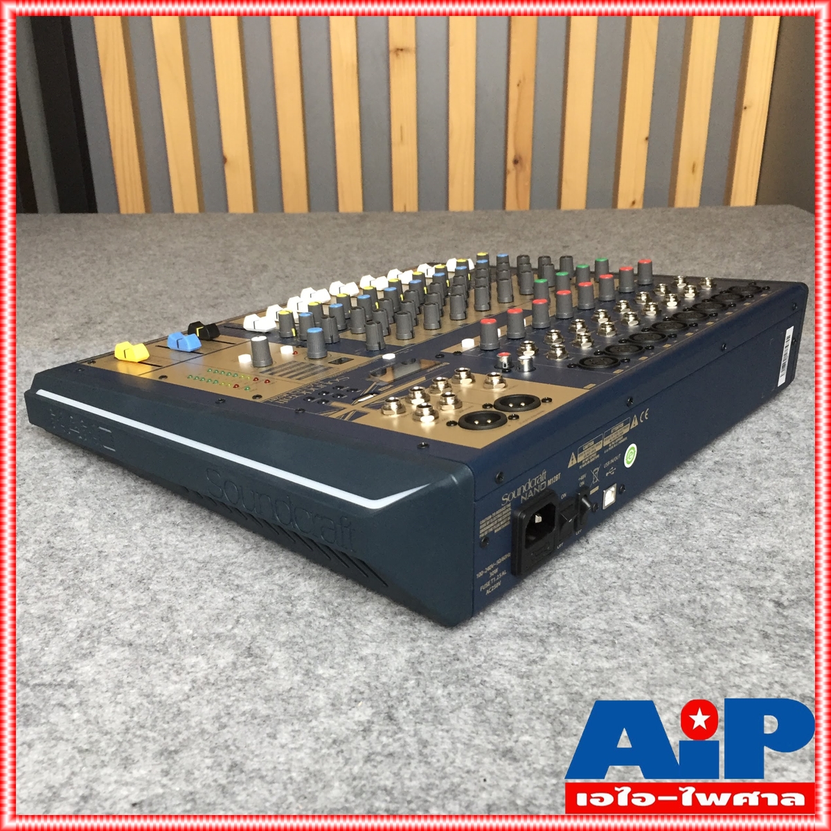 SOUNDCRAFT NANO M12BT MIXER มิกเซอร์อนาล็อก รองรับบลูทูธ และ USB นาโน M-12BT M 12BT เอไอไพศาล +++