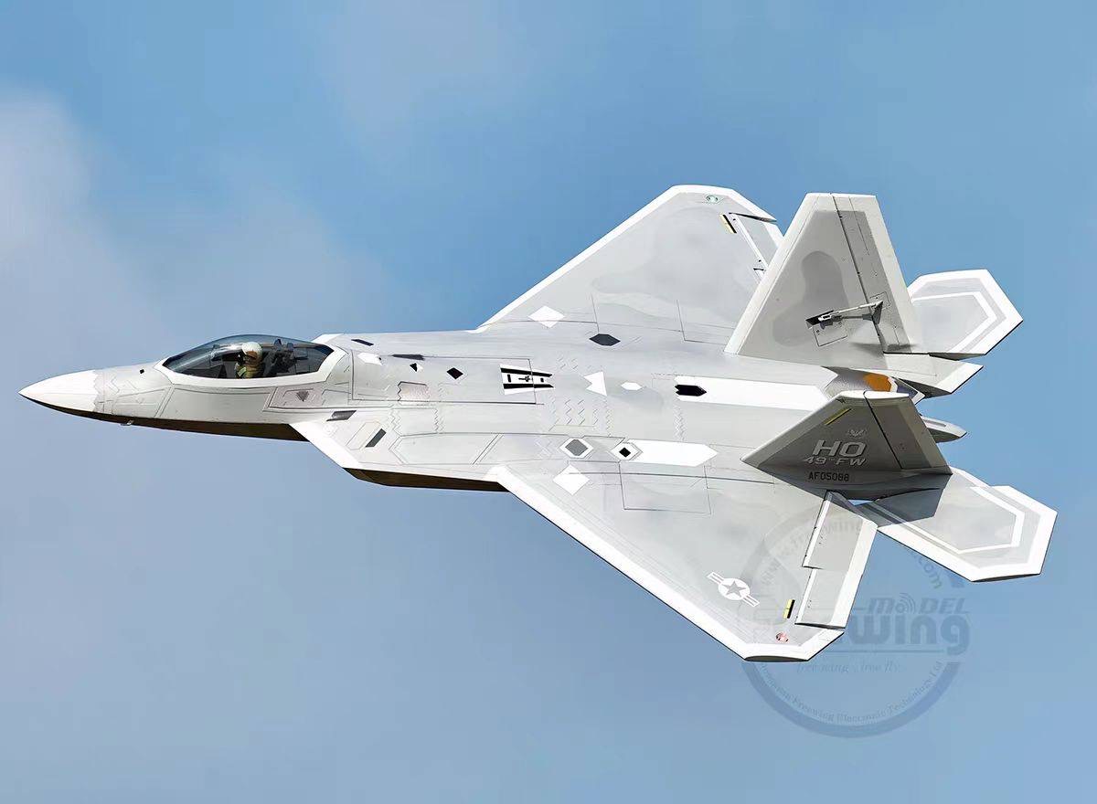 เครื่องบินโฟม ตัวลำ+ชุดไฟ Freewing F-22 Raptor & Gyro EG01 EDF80mm 6s PNP(ไม่รวมวิทยุ รีซีฟ แบต)