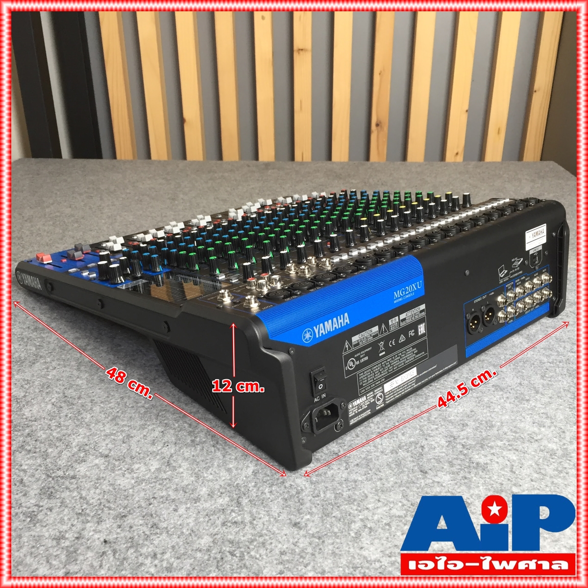 YAMAHA MG20XU MIXING CONSOLE สำหรับงาน กลางแจ้ง แสดงสด สตูดิโอ ติดตั้ง บันทึกเสียง ของแท้ 100% ประกัน สยามยามาฮ่า เอไอ-ไพศาล +++