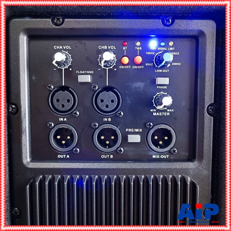 NTS PWS-15 ตู้ลำโพงซับ15นิ้ว ACTIVE ตู้ลำโพงซับ15+แอมป์ 1200 วัตต์ (600 วัตต์ RMS) ตู้ลำโพงซัฟวูฟเฟอร์ 15นิ้ว ตู้ลำโพง 15นิ้ว PWS 15 PWS15 เอไอ-ไพศาล