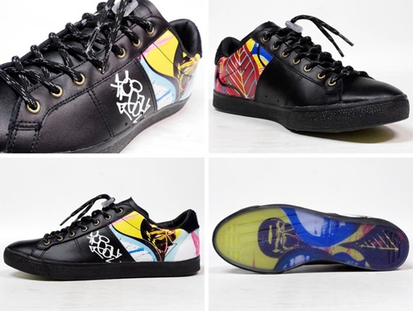 รองเท้าโอนิ LAWNSHIP - Longship Black / Black (HAMILTON YOKOTA)