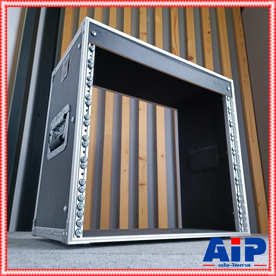 สีดำ RACK BL-10 สีดำ เปลือยหน้า-หลัง ลึก11นิ้ว แร็คใส่เครื่องเสียง COMPACT ไม่มีฝาปิด คอมแพ็ค BL 10 BL10 เอไอ-ไพศาล