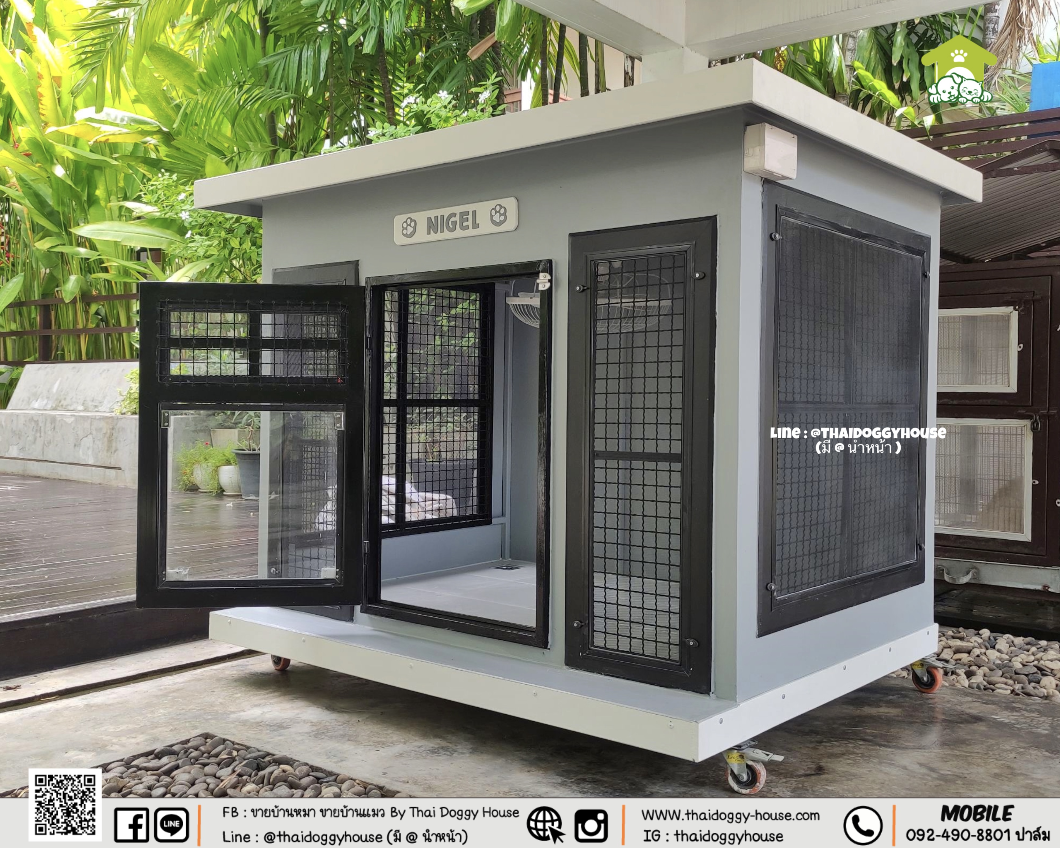 บ้านหมา บ้านแมว " 𝐁𝐎𝐗 𝐒𝐓𝐘𝐋𝐄 𝐁𝐘 𝐓𝐇𝐀𝐈 𝐃𝐎𝐆𝐆𝐘 𝐇𝐎𝐔𝐒𝐄 " &#x