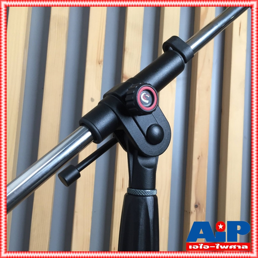 ขาไมค์สแตนเลส COMPACT PRO-SSM คอมแพ็คขาตั้งไมค์บูม ขาตั้งไมค์ตั้งพื้น แข็งแรงทนทาน ทนทุกการใช้งาน น้ำหนัก 3 kg. เอไอ-ไพศาล