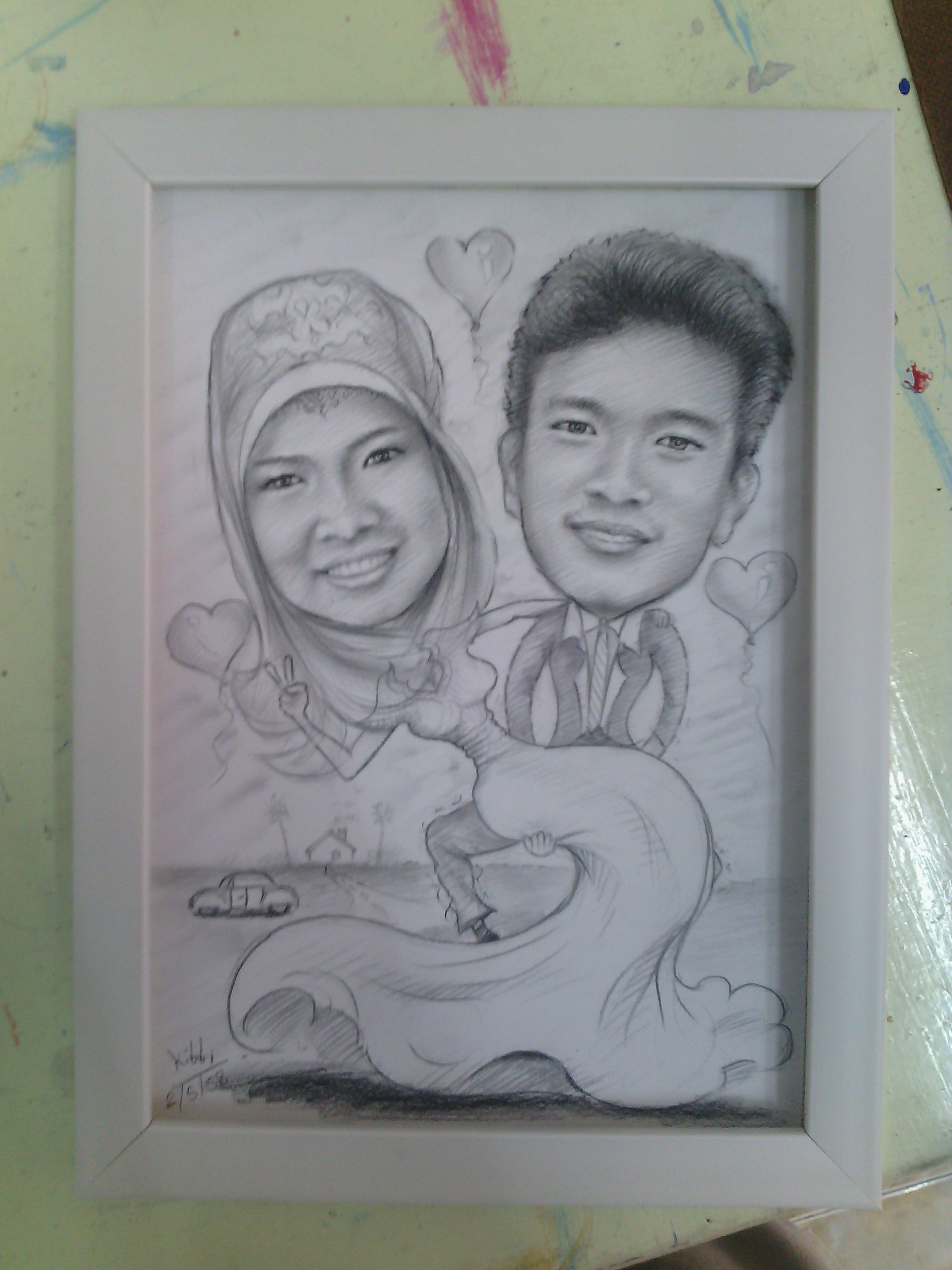 ภาพสเก็ต ดินสอ (การ์ตูนล้อเลียน)