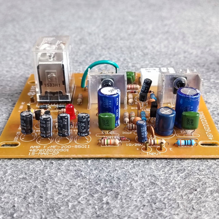 NPE KIT AMP FET/MOSFET-200-550II ปริ้นแอมป์ แผงวงจรขยายเสียง อะไหล่เพาเวอร์แอมป์ เอไอ-ไพศาล