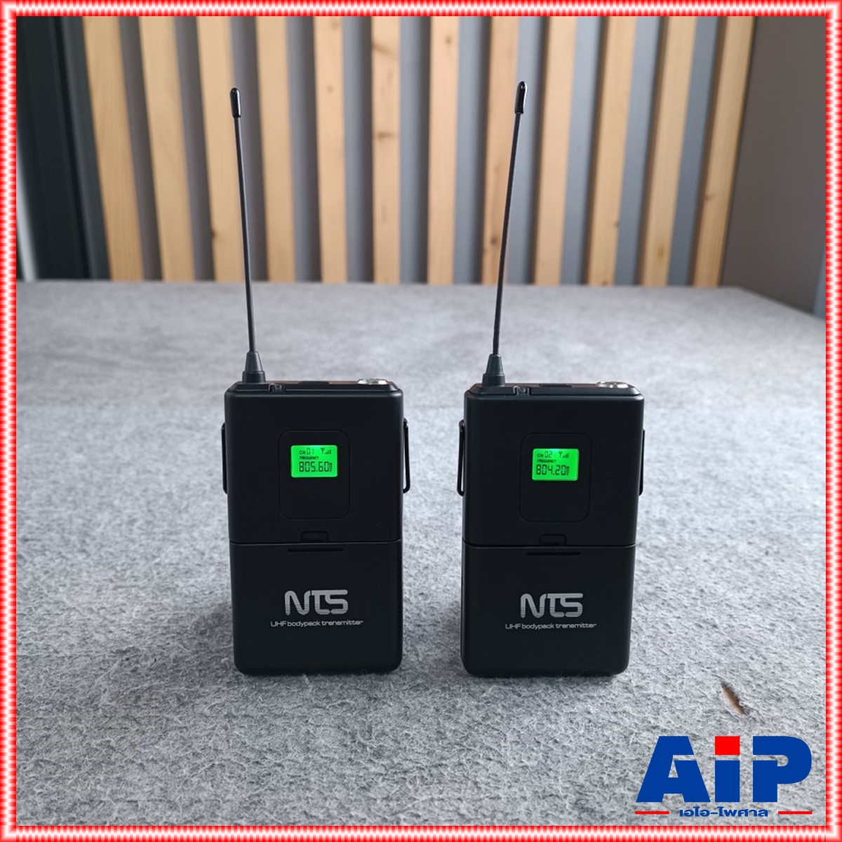 NTS SN-U62II ไมค์ลอยแบบหนีบคู่ UHF หนีบคู่ SN-U62 MKII ไมค์ลอยแบบหนีบเสื้อ ไมค์ลอยแบบคาดหู ไมค์ลอยUHF ไมค์ลอยคู่ เอไอ-ไพศาล