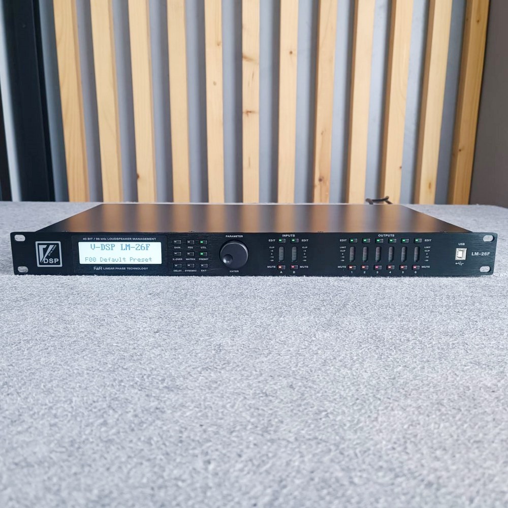 V-DSP LM-26F PROCESSOR LM 26F LM26F ตัวแยกสัญญาณเสียง เครื่องแยกสัญญาณเสียง ตัวแยกสัญญาณLM-26F เอไอ-ไพศาล