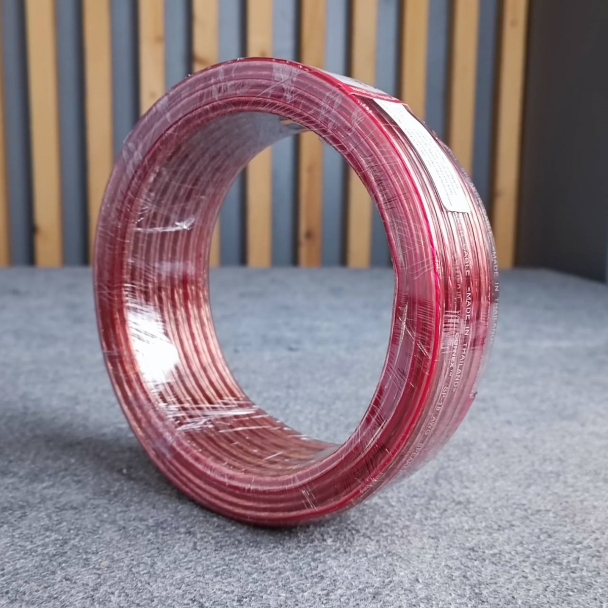 ขด20เมตร CONNEX SP-18AWG 2x1 mm สายลำโพงใส สายลำโพง 18awg สายต่อลำโพง เอไอ-ไพศาล