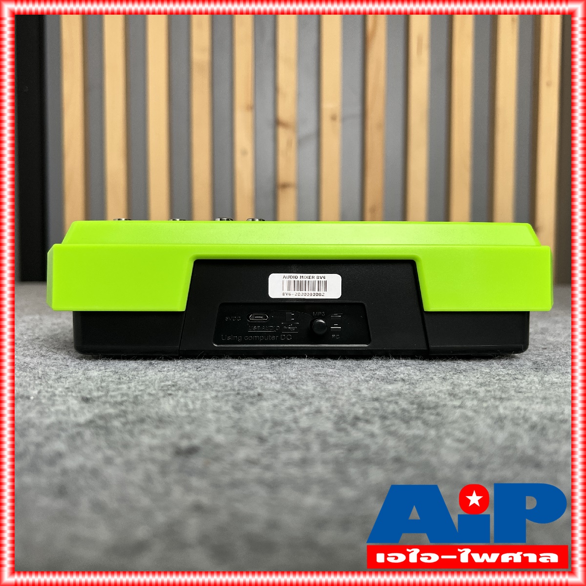 ลดล้างสต็อค บลูทูธ MYNPE BV-6 สีเขียว 4MIC-1St Mix มิกซ์ มิกเซอร์ BV 6 BV6 เครื่องเสียง เครื่องปรับแต่งเสียง ออดิโออินเตอร์เฟส ในเครื่อง