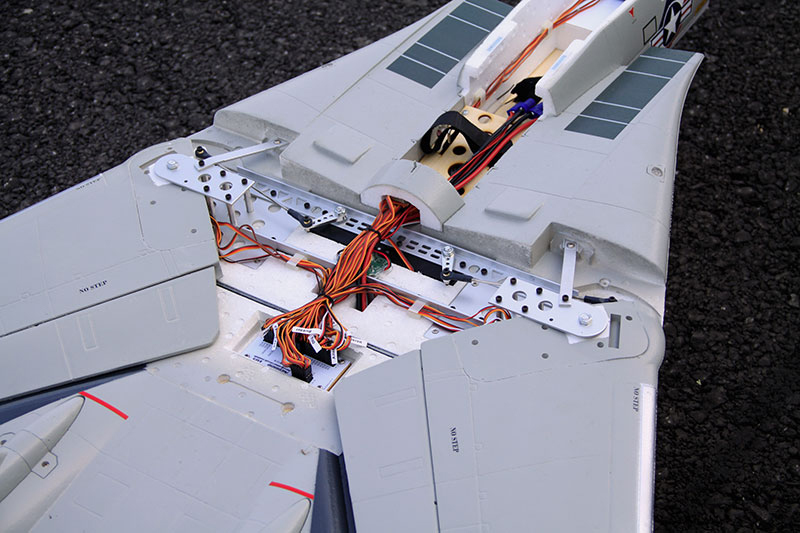 เครื่องบินไฟฟ้า ตัวลำ+ชุดไฟ Freewing F-14 Tomcat Twin 80mm EDF Jet PNP