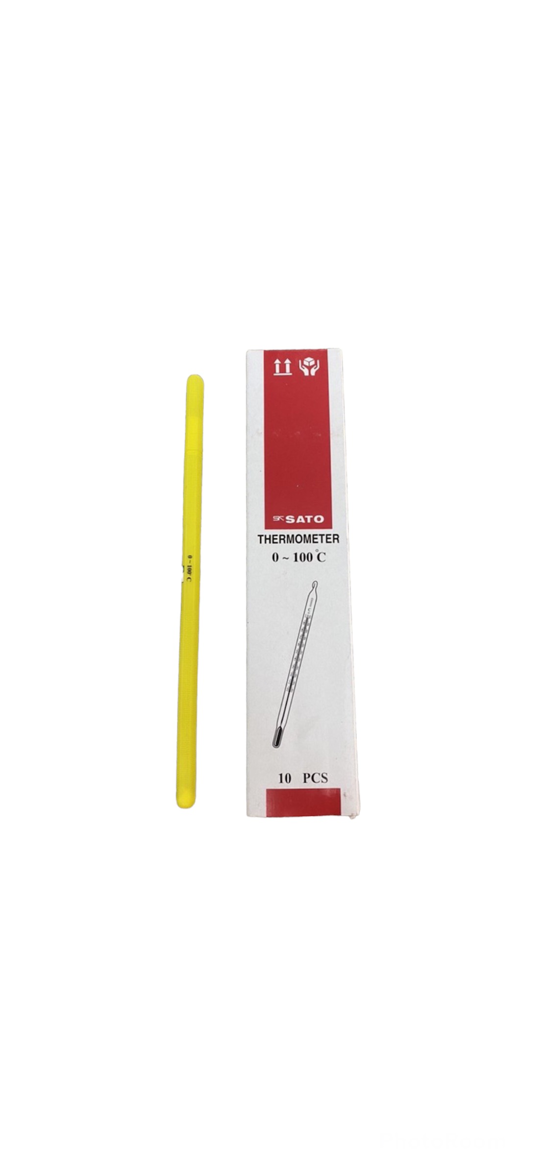 Thermometer 0-100 C Alcohol