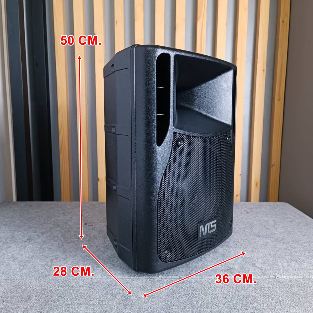 NTS PD-10AU ตู้ลำโพง10นิ้ว ACTIVE บลูธูท ลำโพงมีขยายในตัว 10นิ้ว 200วัตต์ PD 10AU PD10AU เอไอ-ไพศาล
