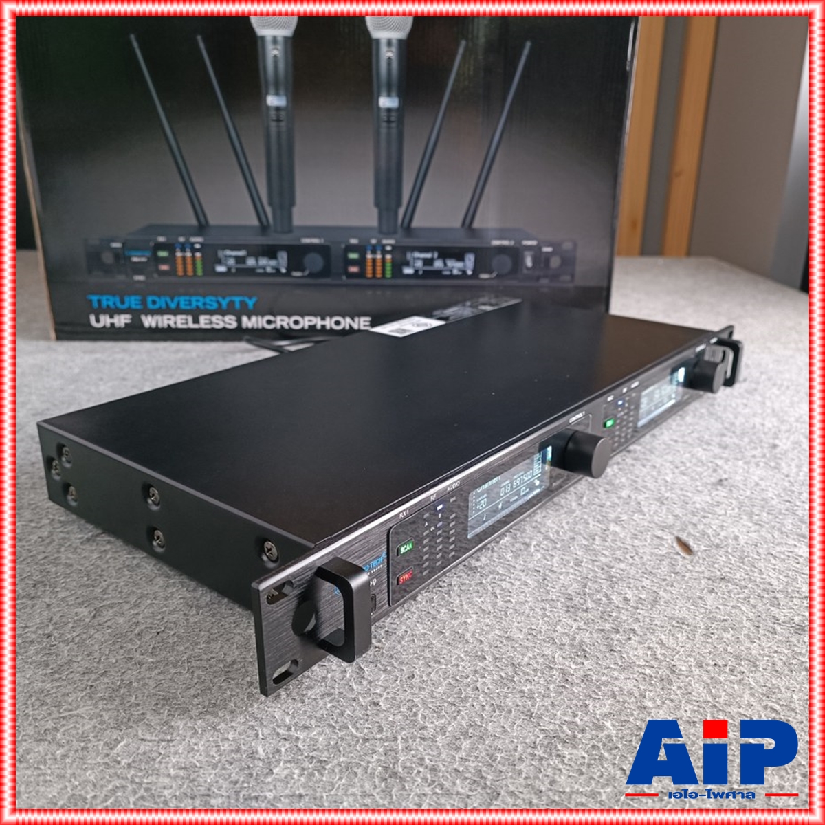 ความถี่ใหม่ กสทช PROEUROTECH PRO-999 ไมค์ลอยมือถือคู่UHF ไมค์ลอยคู่ ไมค์คาราโอเกะ PRO999 PRO 999 แถมอุปกรณ์ย้ายเสา กระเป๋าเก็บไมค์ เอไอ-ไพศาล