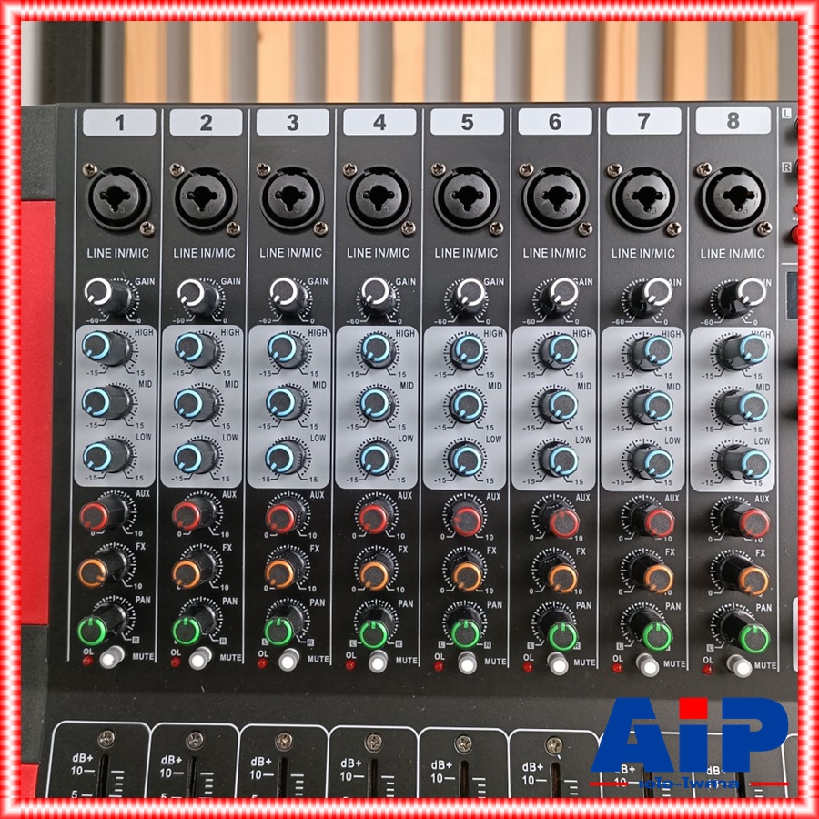 ของใหม่ ลดล้างสต็อค Ceflar MINI-80 MIXER มิกเซอร์ 8 แชลแนล เอฟเฟคแท้ มีบลูทูธ มิกซ์คาราโอเกะ MINI 80 MINI80 +++ เอไอ-ไพศาล
