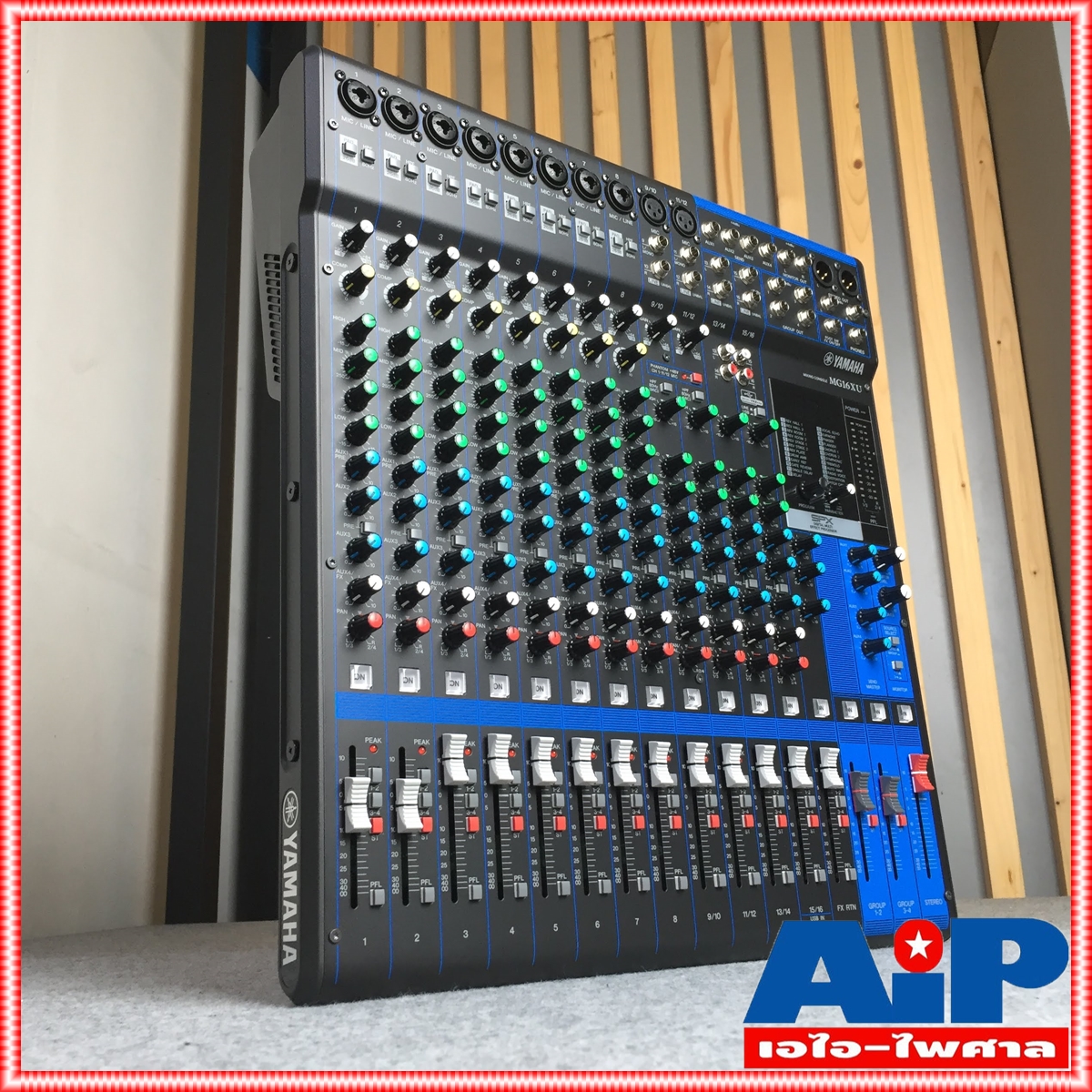 YAMAHA MG-16XU MIXER มิกซ์ มิกเซอร์ มิกซ์YAMAHA เครื่องเสียง เครื่องปรับแต่งเสียง MIX เอไอ-ไพศาล +++