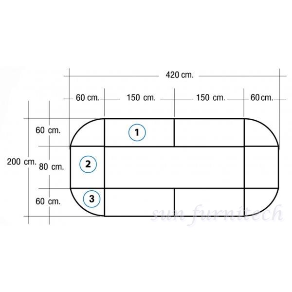 โต๊ะประชุม 10 ที่ันั่ง, ชุดโต๊ะประชุม 10 ที่นั่ง ยี่ห้อ Smart Form รุ่น 5CFC42