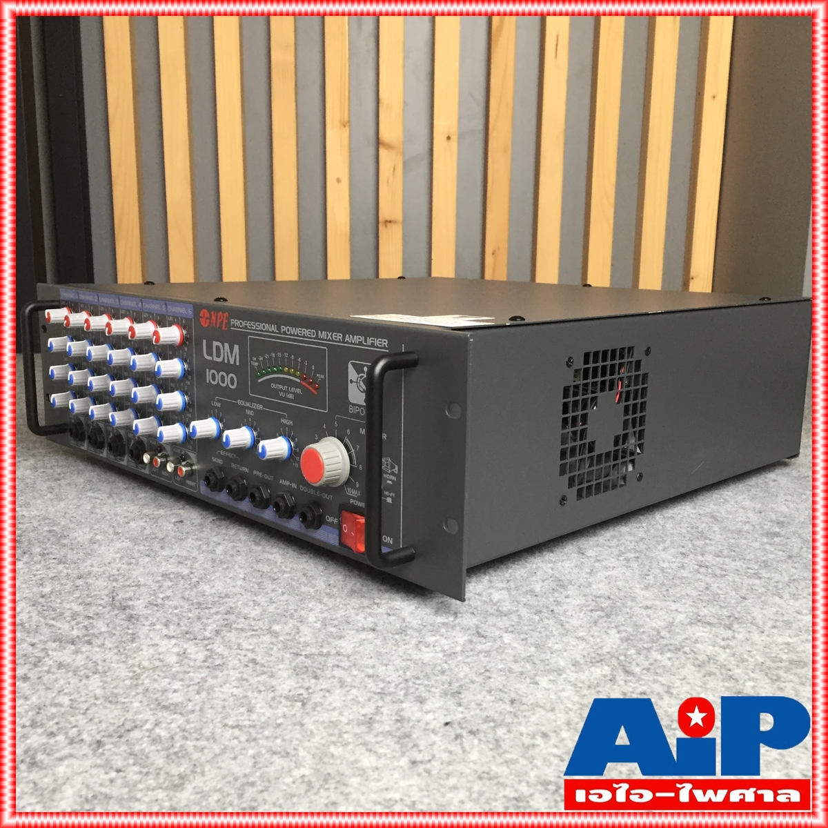 NPE LDM-1000 POWERMIXER LINE เครื่องขยายเสียง 1000 วัตต์ 4-16 โอห์ม 70-100 โวลท์ LDM1000 LDM 1000 แอมป์เสียงตามสาย เอไอ-ไพศาล +++