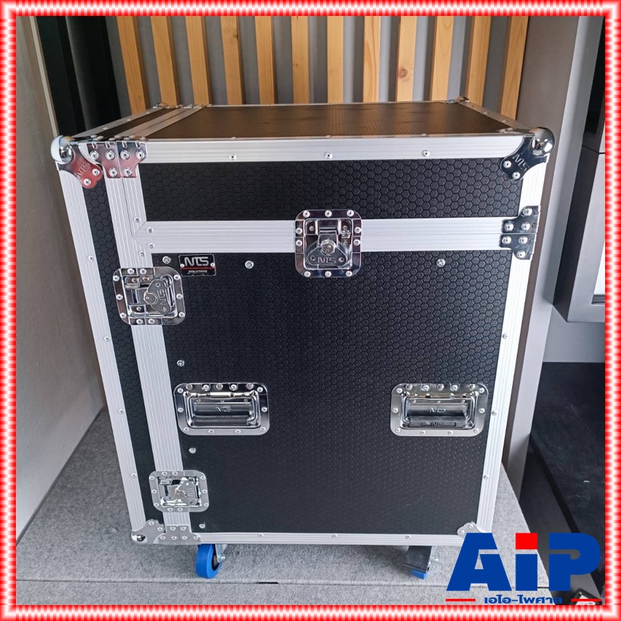 NTS RACK SC-MC14U 3ฝาลึก22นิ้ว RACK 3 ฝา พร้อมล้อ พื้นที่สำหรับเก็บเครื่องเสียง 14U SCMC14U SC MC14U ตู้เก็บเครื่องเสียง เอไอ-ไพศาล
