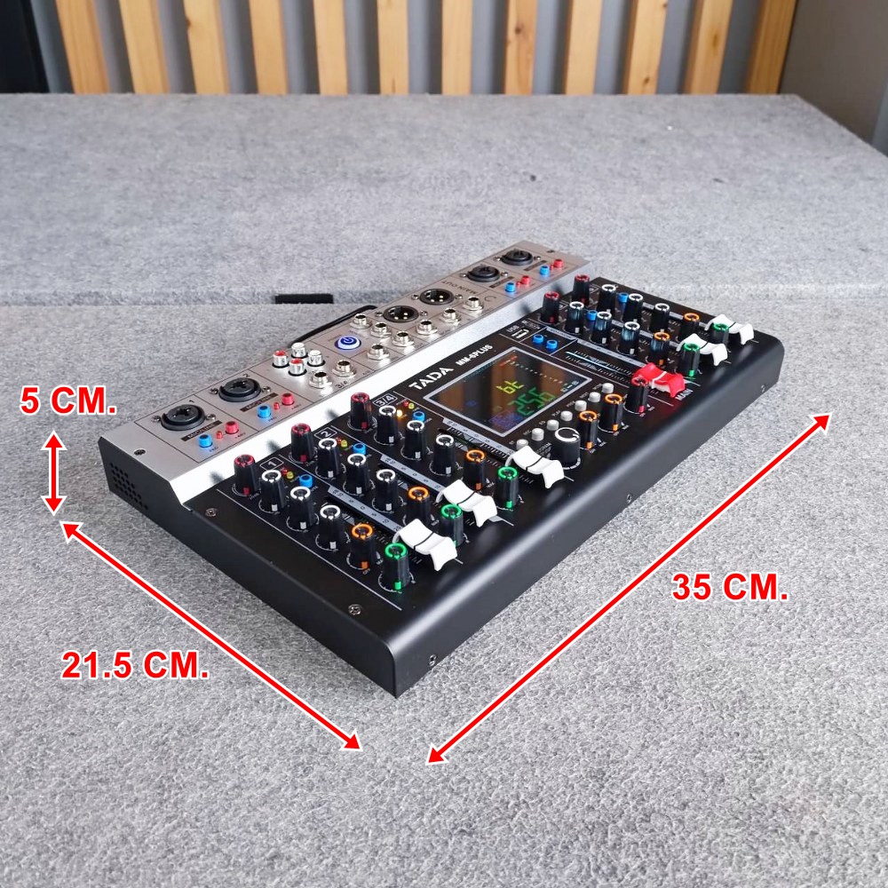 TADA MM-6 PLUS MIXER มิกเซอร์อนาล็อก 6 ช่อง เอฟเฟคแท้ มิกเซอร์ขนาดเล็ก ธาดา MM 6 PLUS MM6 PLUS ta da เอไอ-ไพศาล