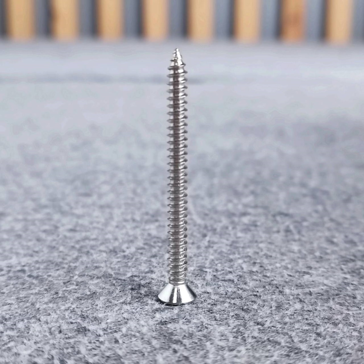 สกรู FH 8X2" ถุง20ตัว น็อต8X2นิ้ว น็อตหัวแบน สกรูประกอบตู้ลำโพง น็อต เอไอ-ไพศาล