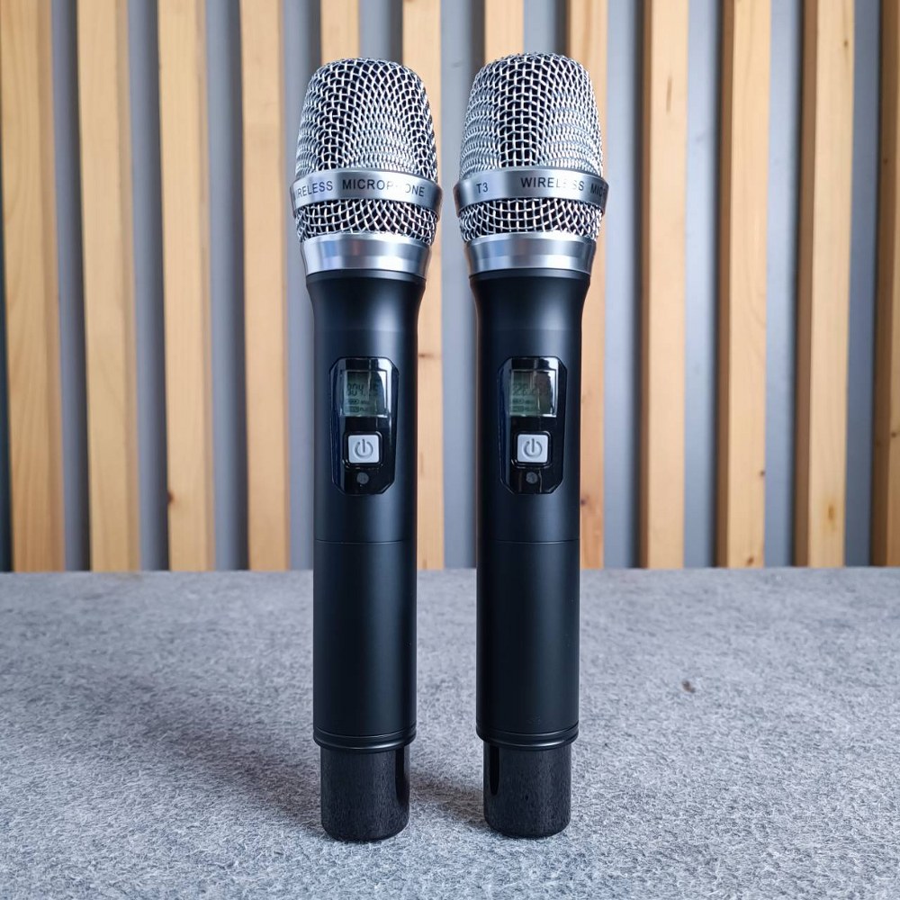 TADA X-300 ไมค์ลอยคู่ ไมค์ลอยมือถือคู่UHF มีกระเป๋า ไมค์ลอย ไมค์คาราโอเกะ WIRELESS MICROPHONE ธาดา TA DA X 300 TA-DA X300 เอไอ-ไพศาล