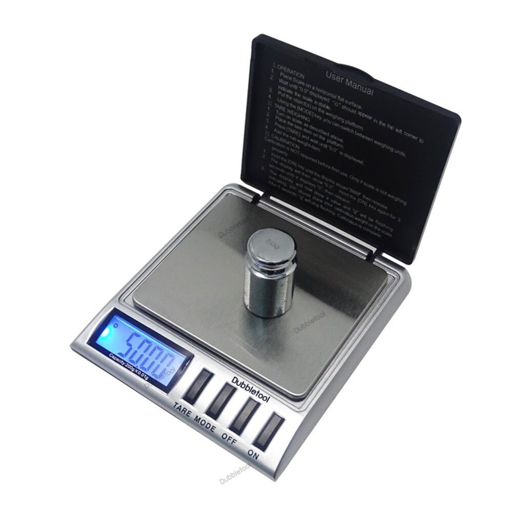 เครื่องชั่งดิจิตอล รุ่น DS-04 ชั่งสูงสุด200g/0.01g ชั้งทอง เครื่องเงิน ทองเหลทอง เม็ดพลาสติกและแผงวงจรต่างๆ