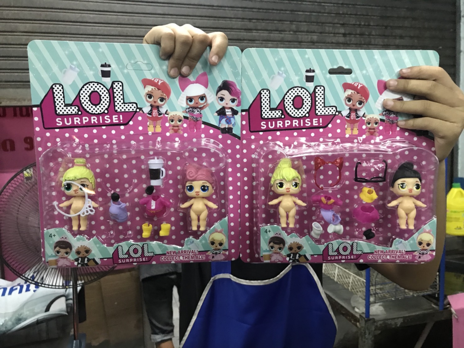 LOL1 ของเล่นเด็กโมเดลLOL เปลี่ยนชุด โมเดลตุ๊กตา ปลีกแพ็คใหญ่ (ของใหม่แพ็คไม่สวย) sale