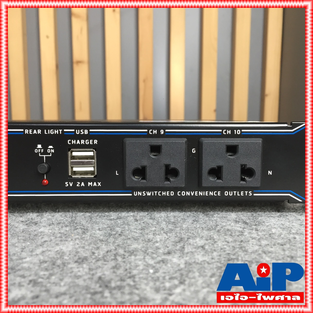 ปลั๊กพ่วงติดแร็ค MPR-1030DL ปลั๊กติดแร็ค ปลั๊กไฟตู้แร็ค ปลั๊กไฟติดตู้แร็ค รางปลั๊ก ปลั๊ก ติดแร็ค MPR 1030 DL AC Outlet