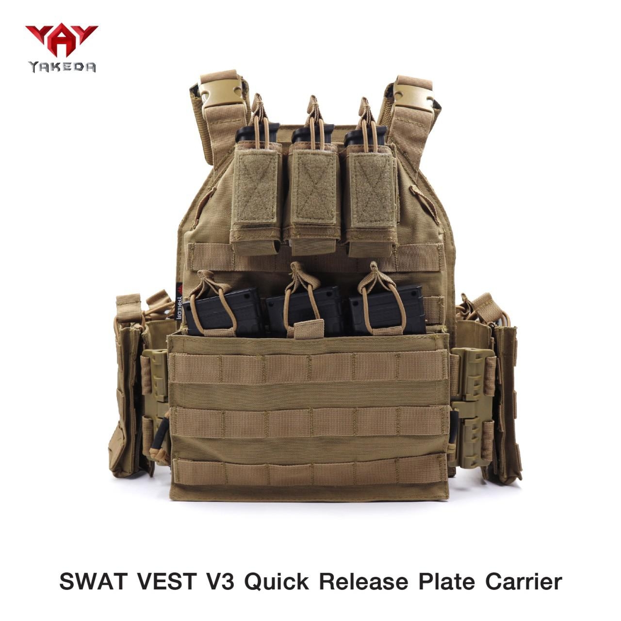 เสื้อเกราะ Swat Vest V3 มาพร้อมระบบปลดไว Quick Release﹝Tactical Vest﹞