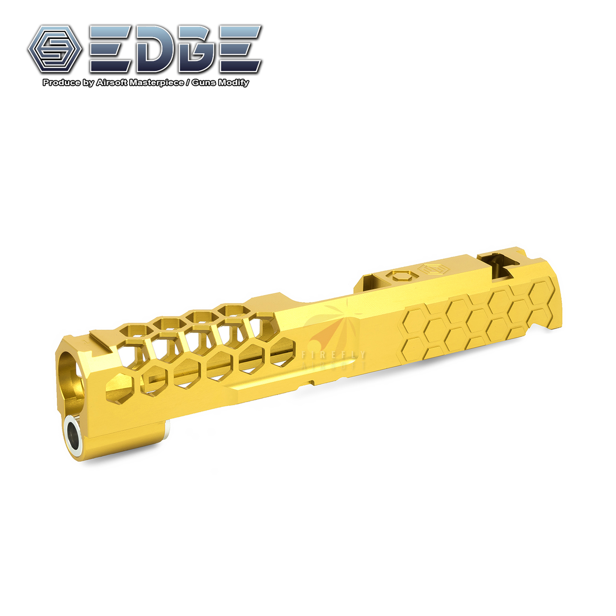 EDGE 4.3 “HIVE” Aluminum Standard Slide (GOLD)