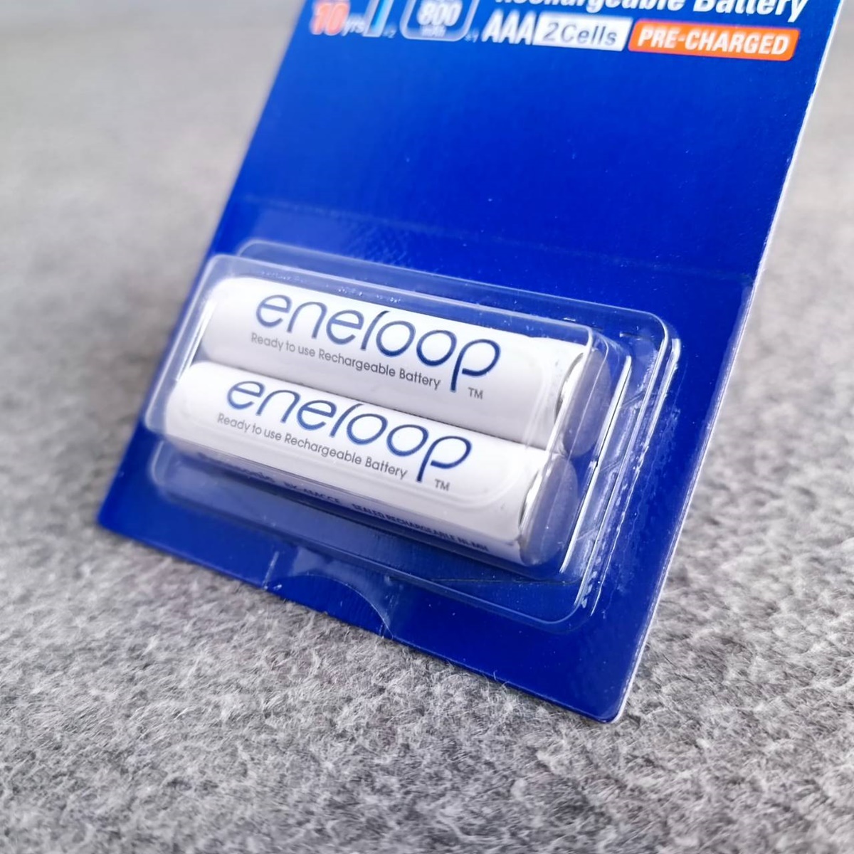 แพ็ค2ก้อน สีขาว ถ่านชาร์จAAA PANASONIC BK-4MCCE/2NT ENELOOP 800mA ของแท้ มีประกัน พานาโซนิค ถ่าน ชาร์จ 3A เอไอ-ไพศาล