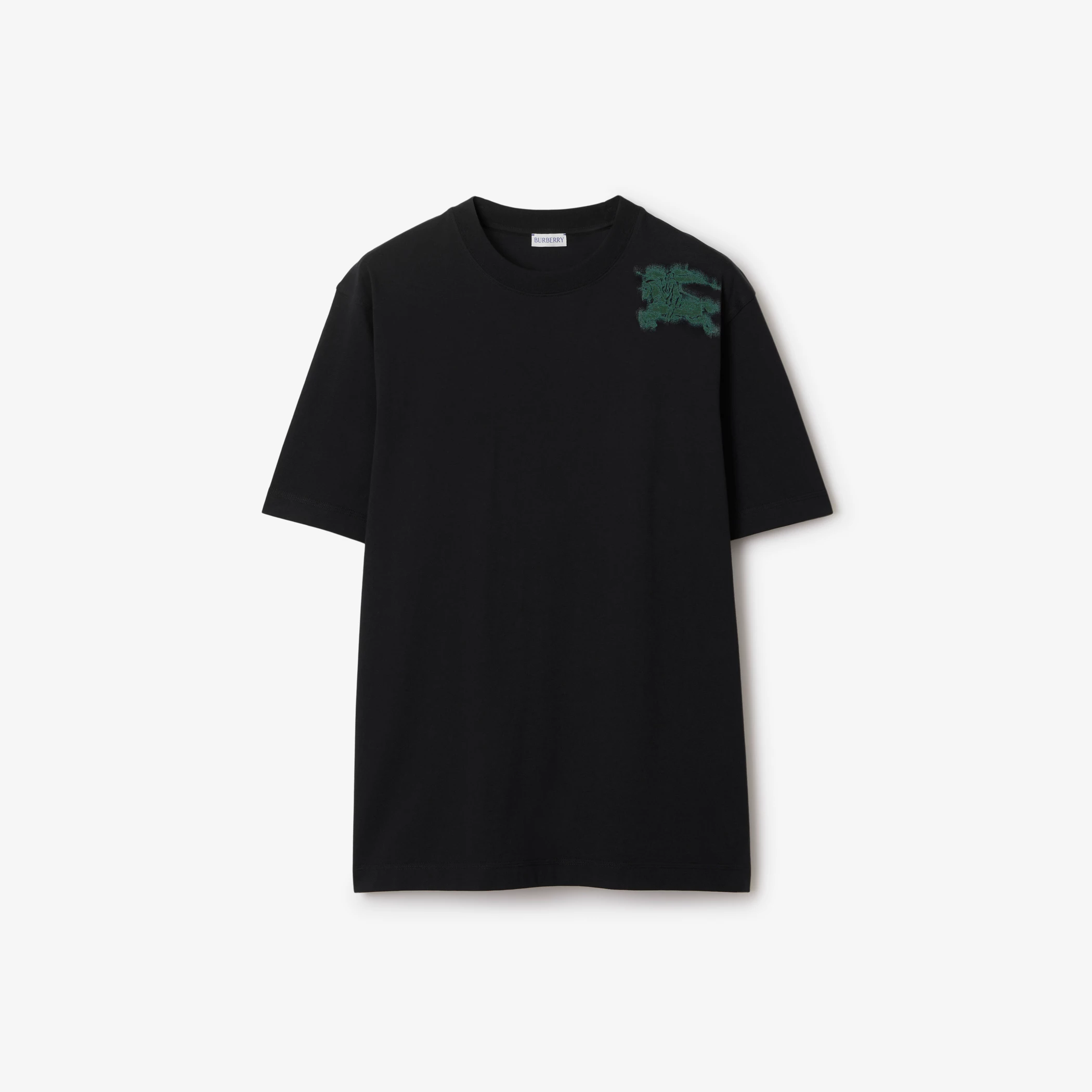 **do** เสื้อยืด Burberry Equestrian Knight cotton T-shirt มี 2 สี สินค้าใหม่ ของแท้