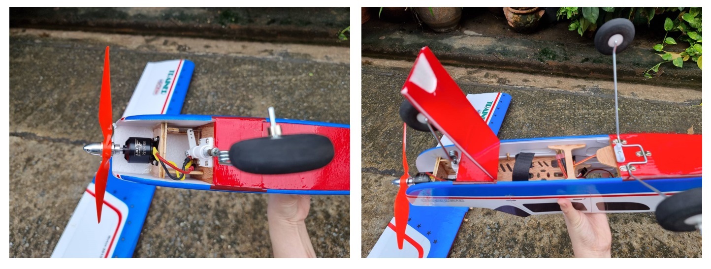 เครื่องบิน : Trainer 1.2M. ค่าย Next S(สอบถามลายได้ที่ร้านค้า)