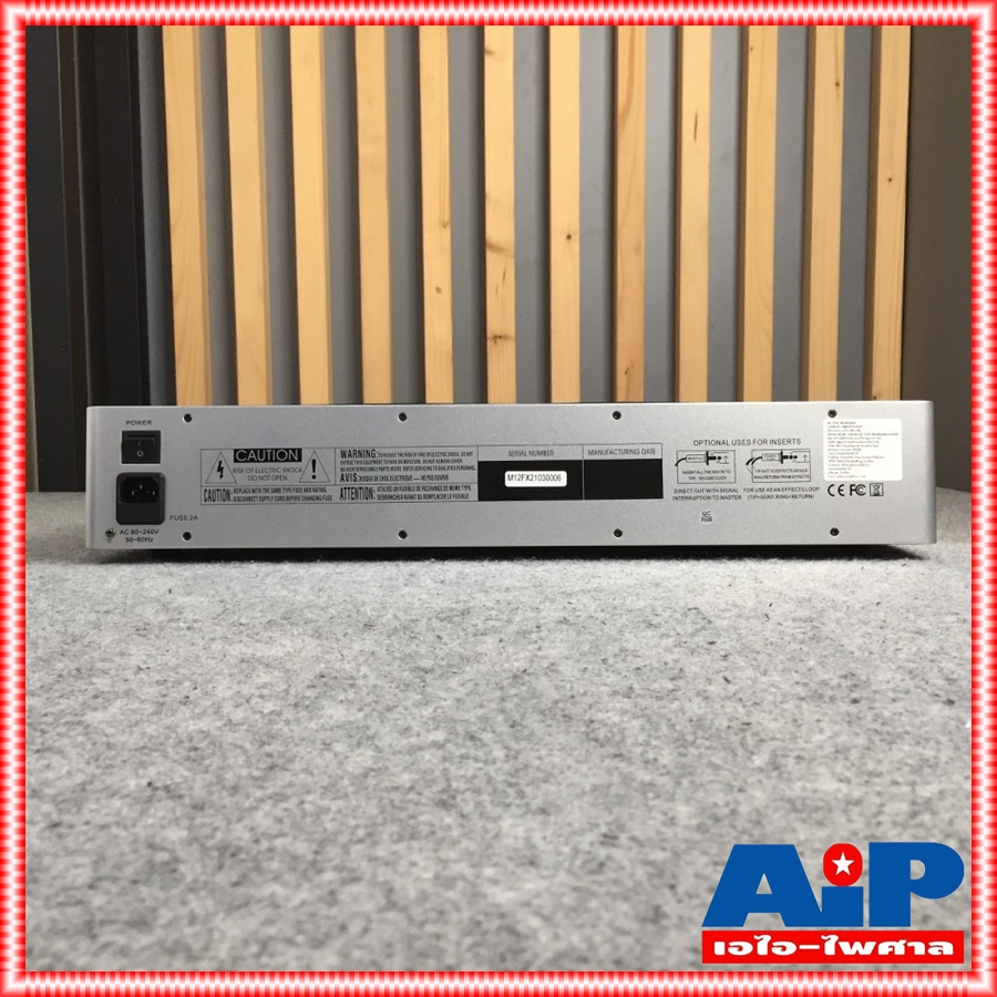 MYNPE M-12FX เอฟเฟตแท้MIXER 12MONO M12FX เครื่องปรับแต่งเสียงเอฟเฟต มิกเซอร์ เครื่องเสียง MIX มิกซ์ EFFCT M 12 FX M12 FX เอไอ-ไพศาล