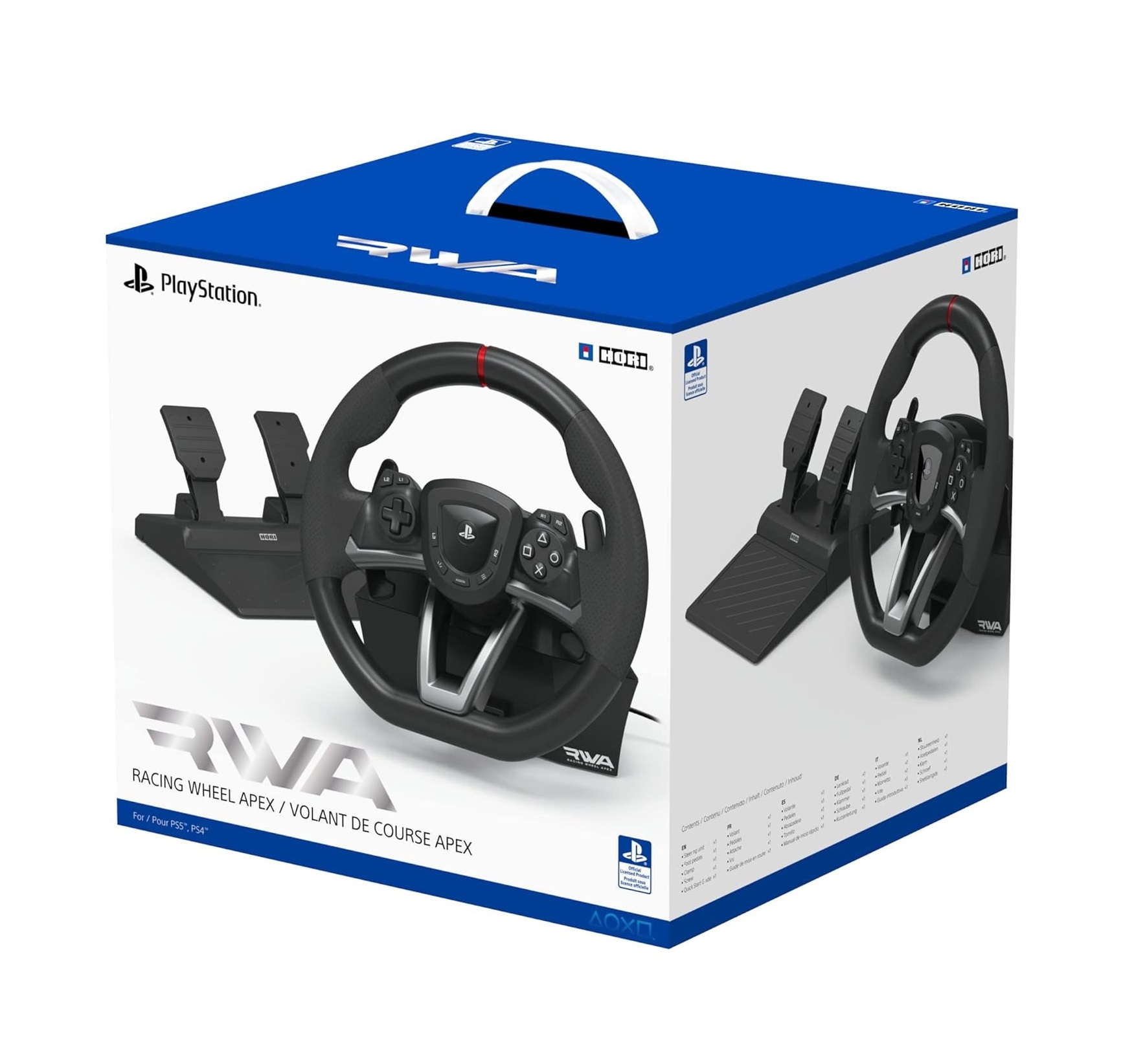 HORI Racing Wheel Apex For PS5 PS4 PC