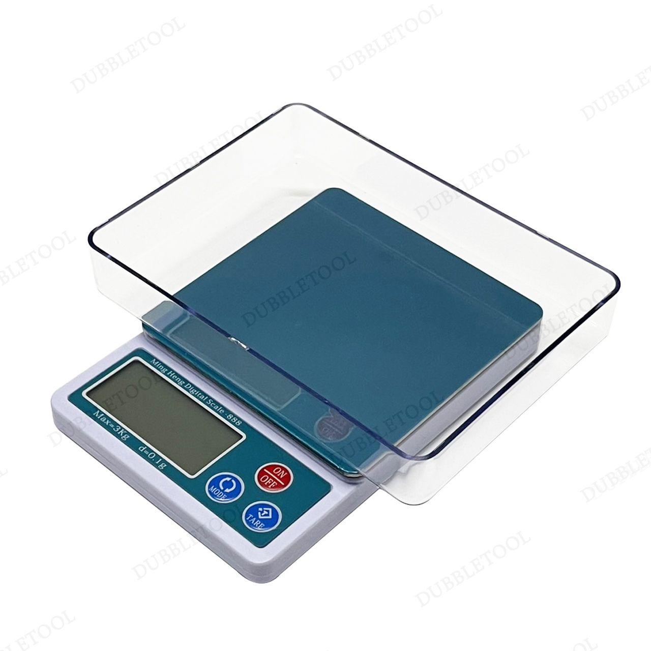 เครื่องชั่งดิจิตอล เครื่องชั่งแบบพกพา 3Kg/0.1g เครื่องชั่งส่วนผสม เครื่องชั่งมีถาดรองชั่ง เครื่องชั่งน้ำหนัก Digital scale