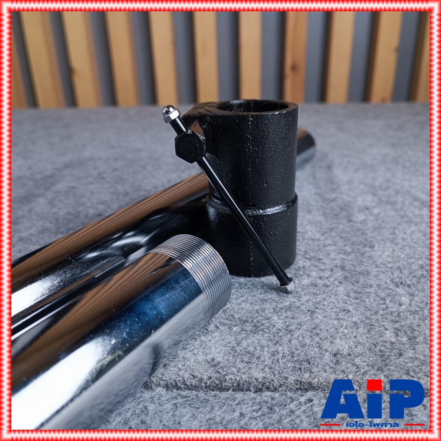 1ต้น NTS T-2 ขาท่อตั้ง ตู้ลำโพง เสาปัก โครเมียม เสากลางตู้ ขาตั้งลำโพง T 2 T2 เอไอ-ไพศาล