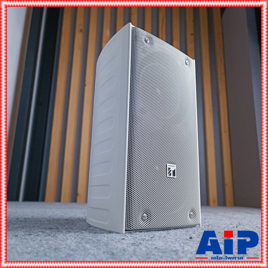 สีขาว TOA TZ-206W ตู้ลำโพง TZ 206W TZ206W TZ206 ตู้ ลำโพง คอลัมน์ 2×4 นิ้ว 20 วัตต์ Column Speakers 70V/100V เอไอ-ไพศาล
