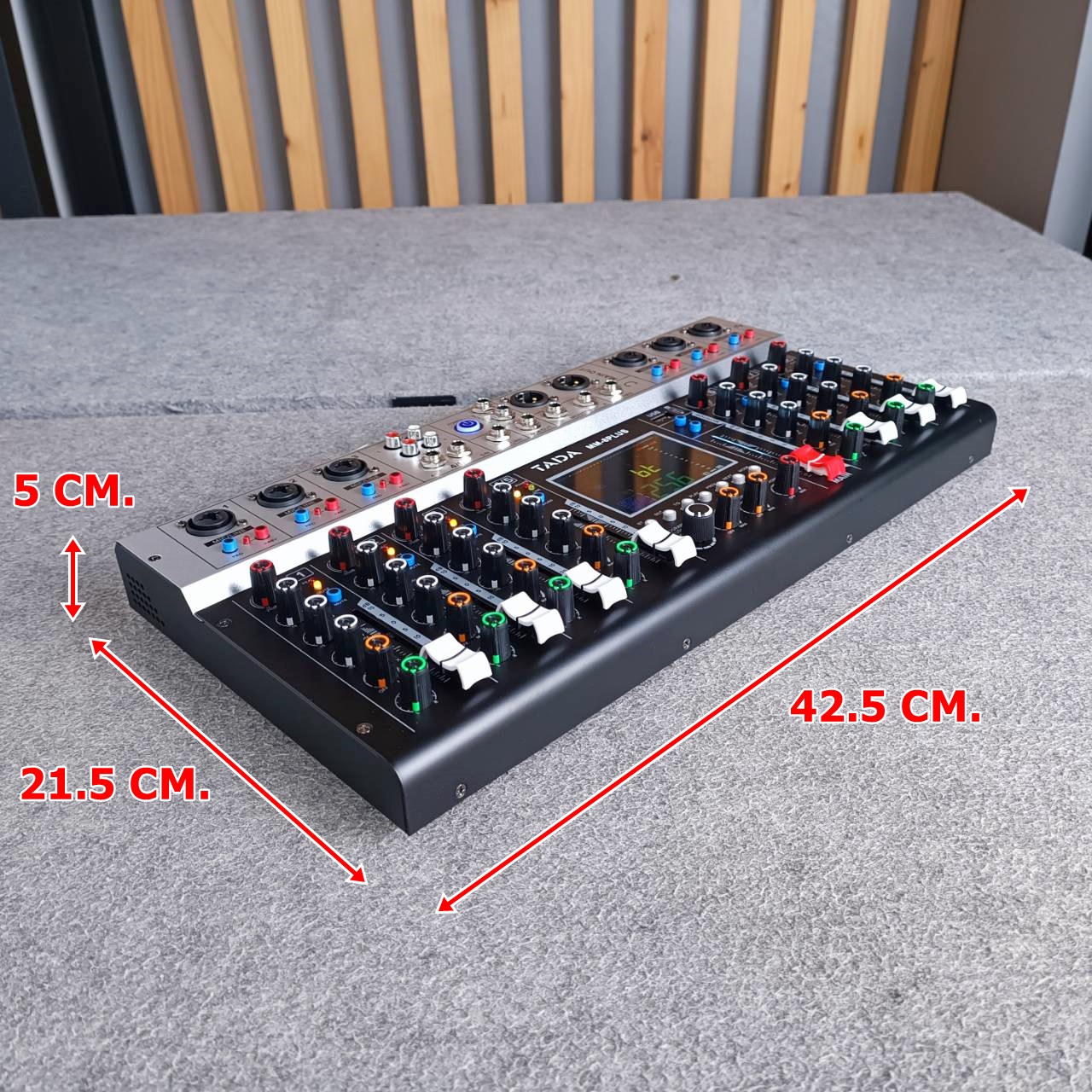 TADA MM-8 PLUS MIXER TA DA มิกเซอร์อนาล็อก 8 ช่อง เอฟเฟคแท้ มิกเซอร์ขนาดเล็ก ธาดา MM 8 PLUS MM8 PLUS ta da เอไอ-ไพศาล