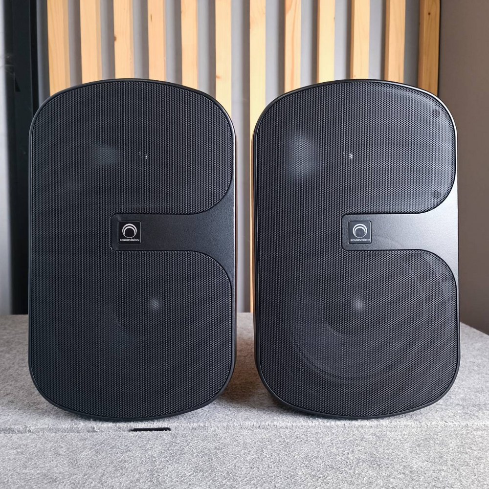 SOUNDVISION SVS-82WB ตู้ลำโพงแขวน มีLINE สีดำ ลำโพงติดผนัง ตู้ลำโพง Passive 2 ทาง SVS 82WB SVS82WB เอไอ-ไพศาล