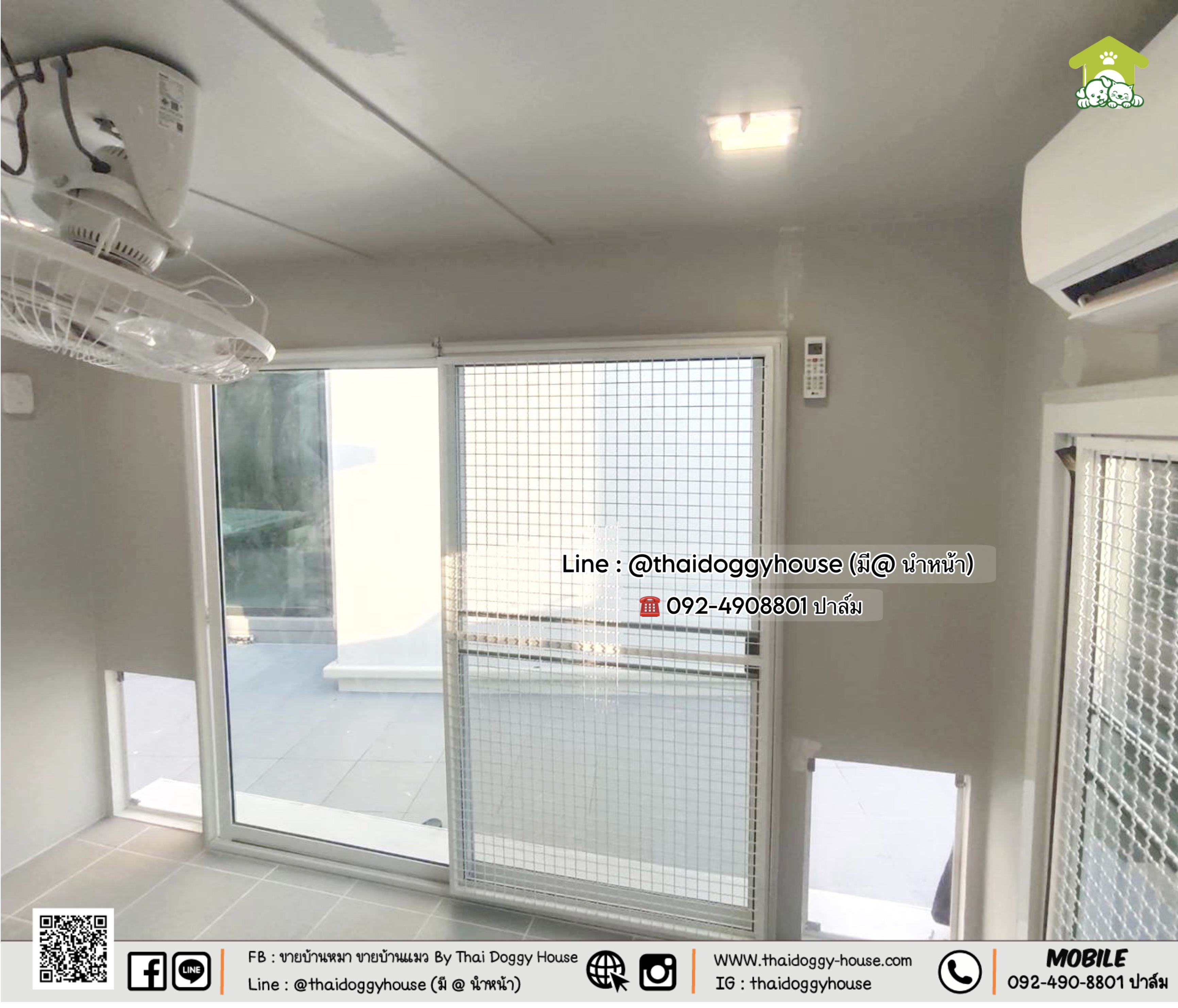 บ้านหมา บ้านแมว 𝐓𝐡𝐚𝐢 𝐝𝐨𝐠𝐠𝐲 𝐡𝐨𝐮𝐬𝗲 แบบบ้าน " 𝐌𝐨𝐝𝐞𝐫𝐧