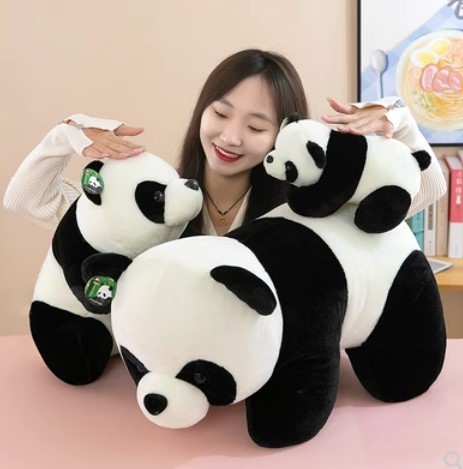 ตุ๊กตาหมีแพนด้า น่ารัก ๆ มีหลาย size ของขวัญให้แฟน ให้เด็ก แบบน่ารัก ๆ 402809