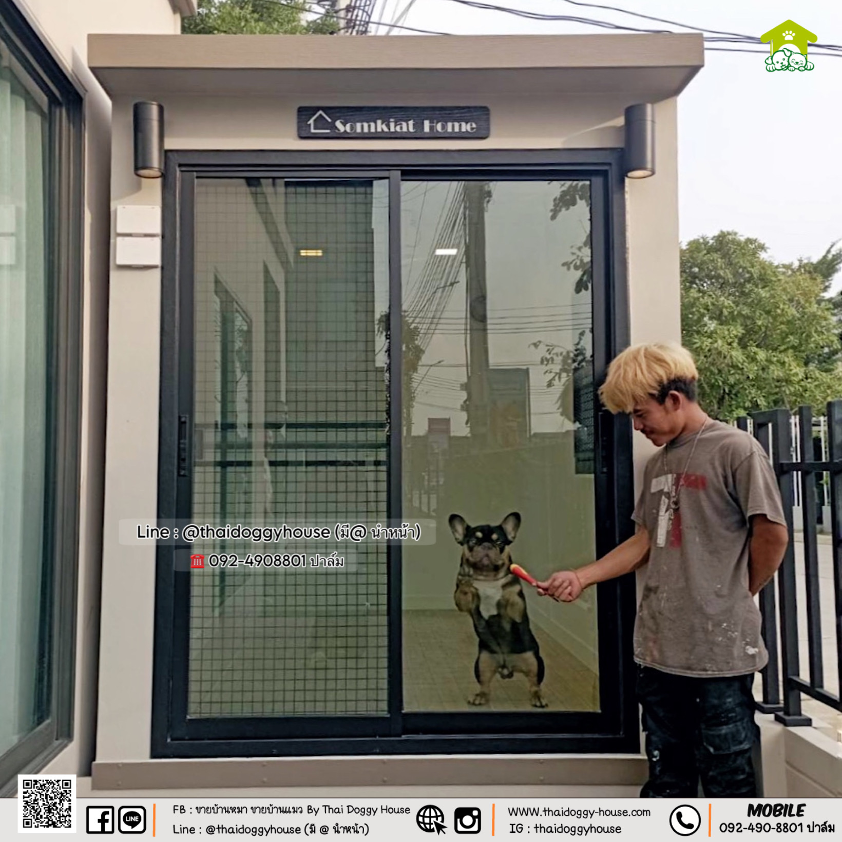 🏡⛅️🌳บ้านหมา บ้านแมว 𝐓𝐡𝐚𝐢 𝐝𝐨𝐠𝐠𝐲 𝐡𝐨𝐮𝐬𝐞 🐶🐱 ✨
