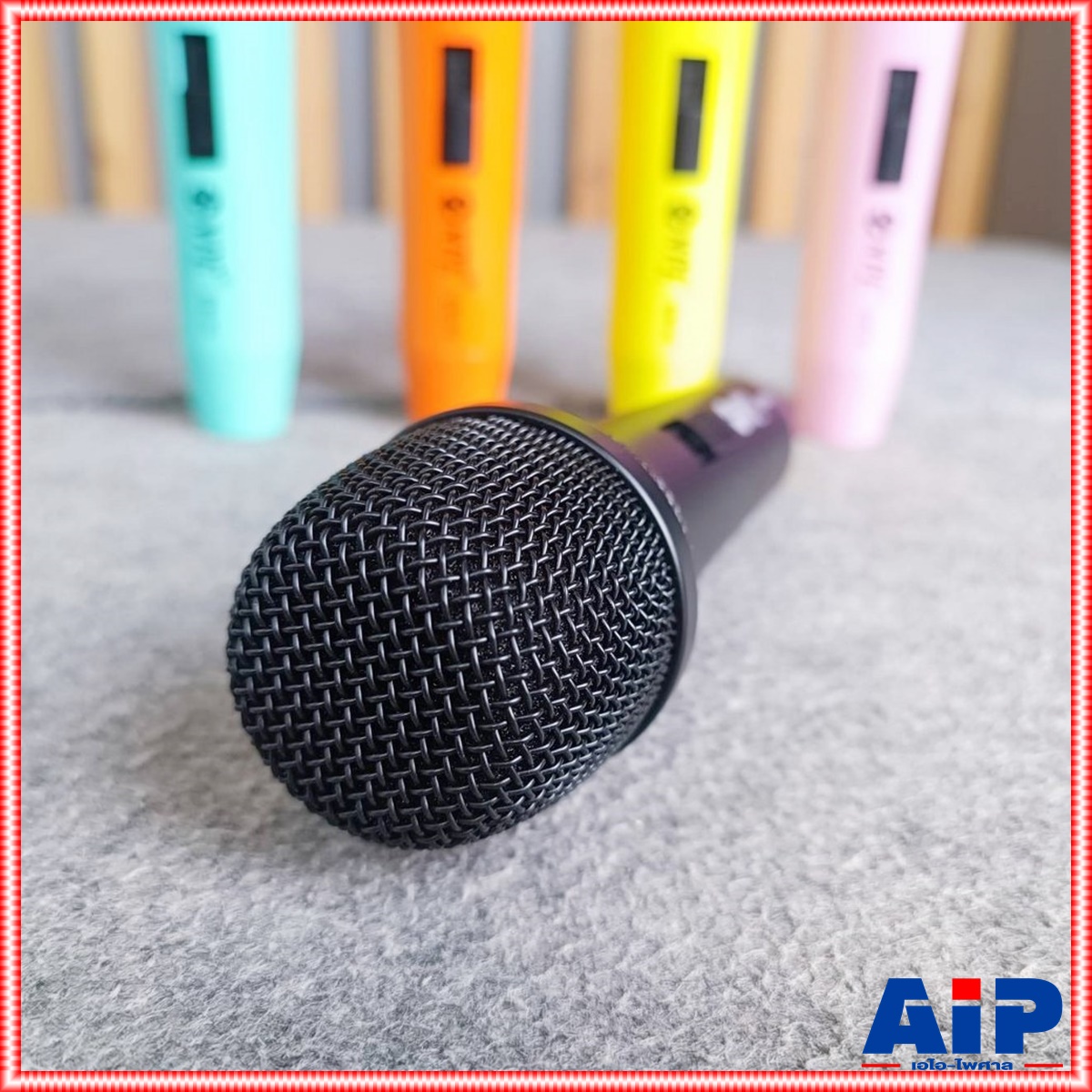 มี 5 สีให้เลือก NPE DM-55 ไมค์สาย ดำ / เขียว / เหลือง / ส้ม / ชมพู ไมโครโฟนไดนามิก DM 55 DM55 เอไอ-ไพศาล