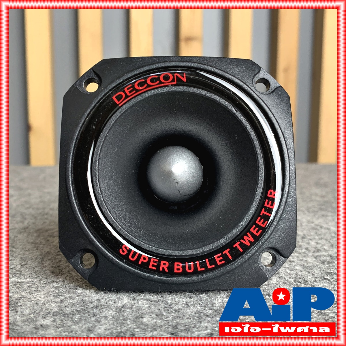 1ตัว DECCON TZ-13 Tweeter Speaker TZ 13 TZ13 ดอกลำโพง เสียงแหลม เสียงแซ็ก ลำโพงหน้าเหลี่ยม สีดำ 4-8โอห์ม เอไอ-ไพศาล