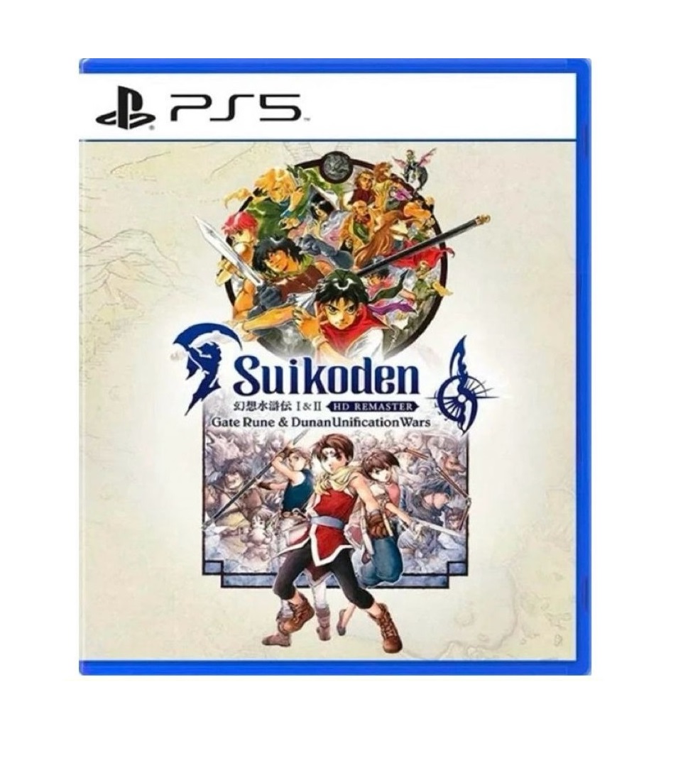 PS5: Suikoden I&II HD Remaster Gate Rune and Dunan Unification Wars (Asia) (EN)